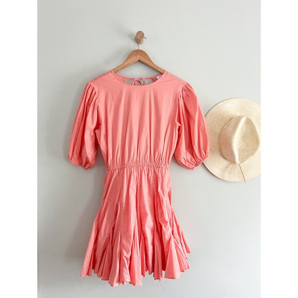 Rhode | Molly Open Back Mini Dress | Peach | Sz XS - Picture 2 of 10